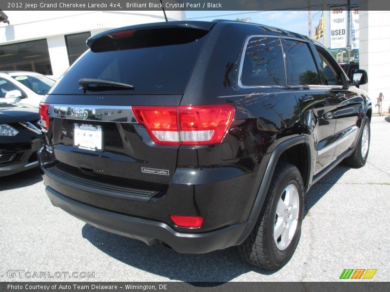 Brilliant Black Crystal Pearl / Black 2012 Jeep Grand Cherokee Laredo 4x4