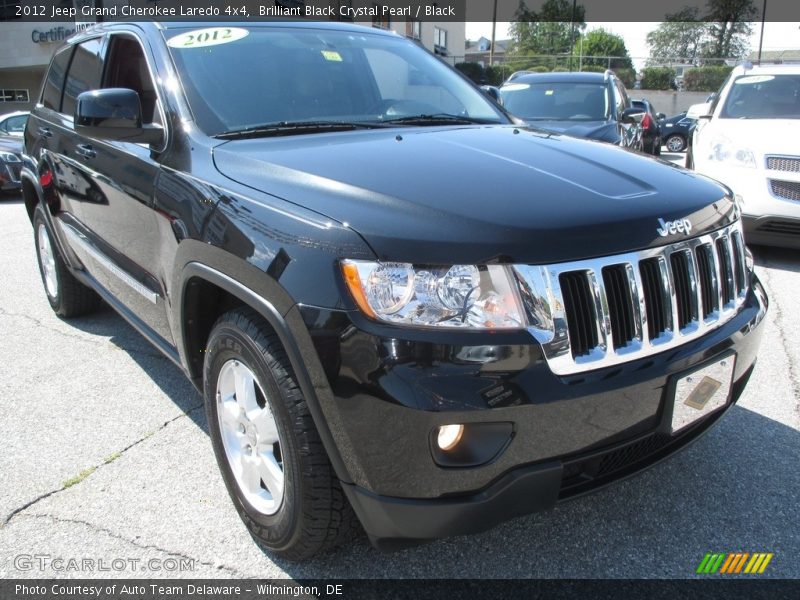 Brilliant Black Crystal Pearl / Black 2012 Jeep Grand Cherokee Laredo 4x4