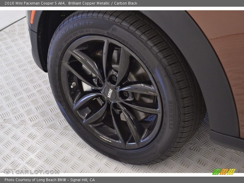Brilliant Copper Metallic / Carbon Black 2016 Mini Paceman Cooper S All4