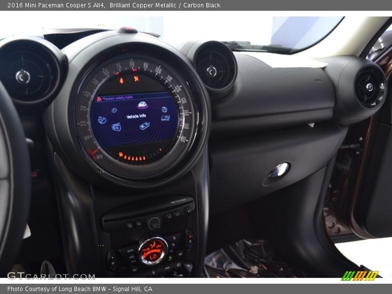 Brilliant Copper Metallic / Carbon Black 2016 Mini Paceman Cooper S All4