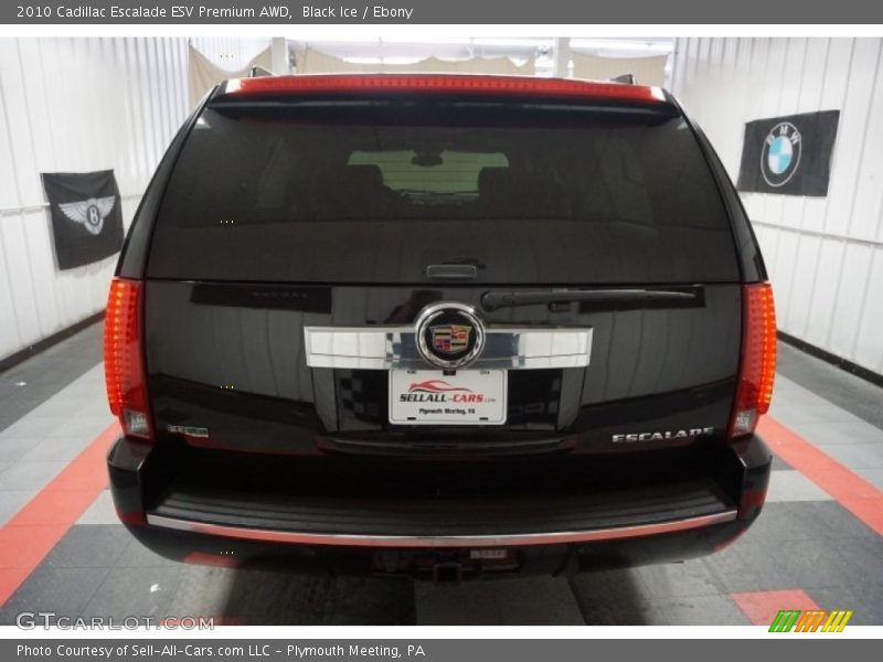 Black Ice / Ebony 2010 Cadillac Escalade ESV Premium AWD