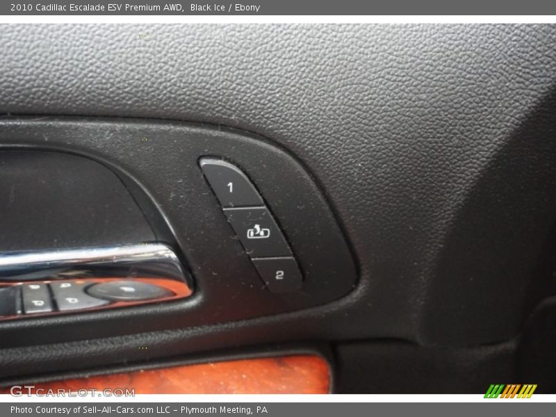 Black Ice / Ebony 2010 Cadillac Escalade ESV Premium AWD