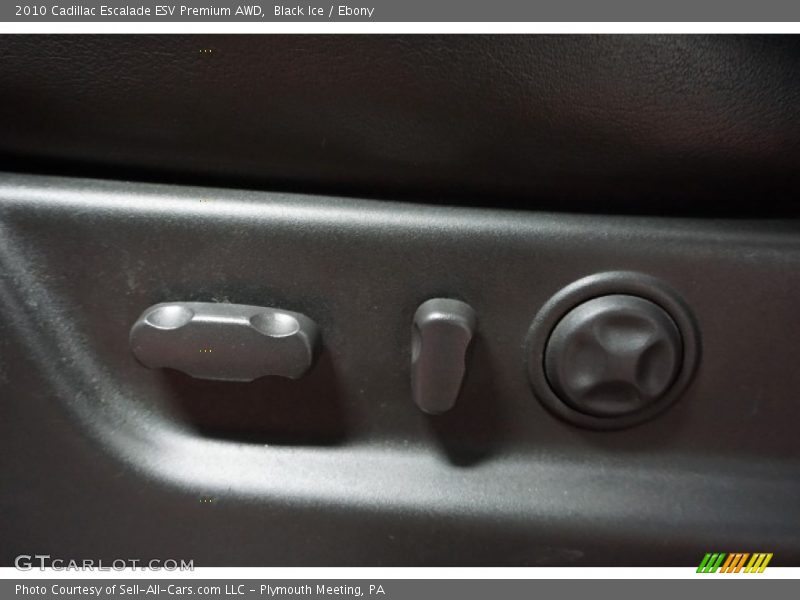 Black Ice / Ebony 2010 Cadillac Escalade ESV Premium AWD