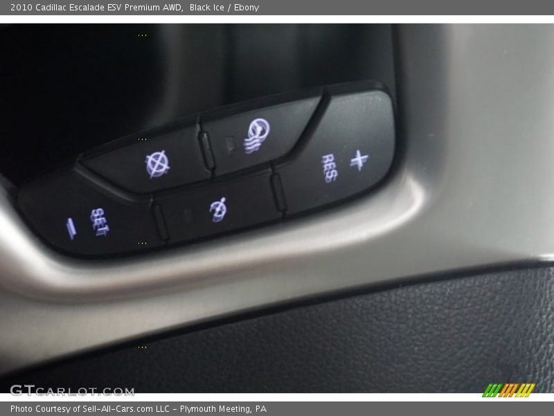 Black Ice / Ebony 2010 Cadillac Escalade ESV Premium AWD