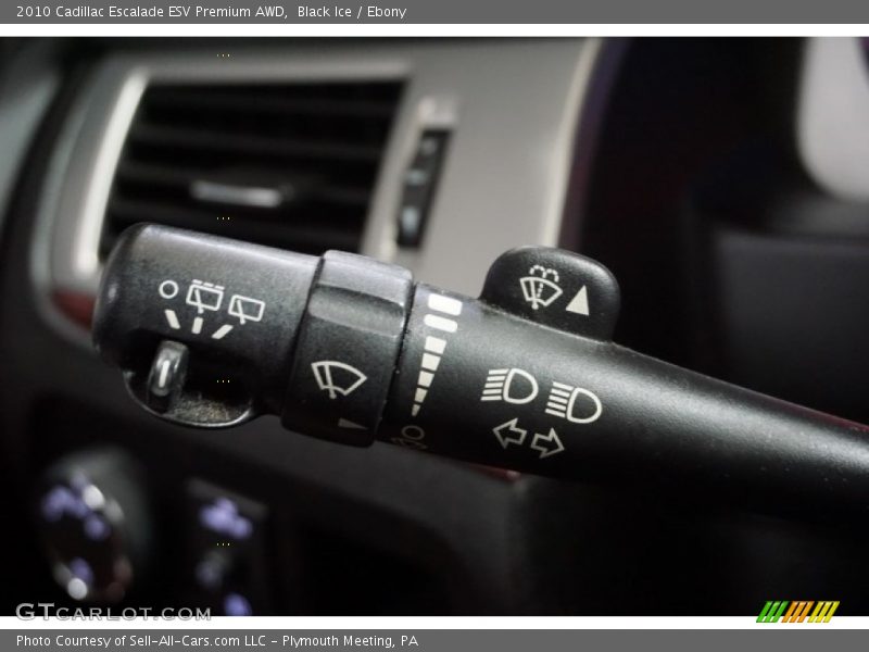 Black Ice / Ebony 2010 Cadillac Escalade ESV Premium AWD
