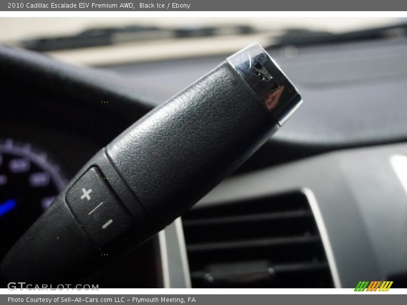 Black Ice / Ebony 2010 Cadillac Escalade ESV Premium AWD
