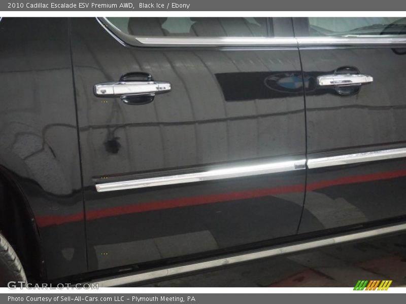 Black Ice / Ebony 2010 Cadillac Escalade ESV Premium AWD