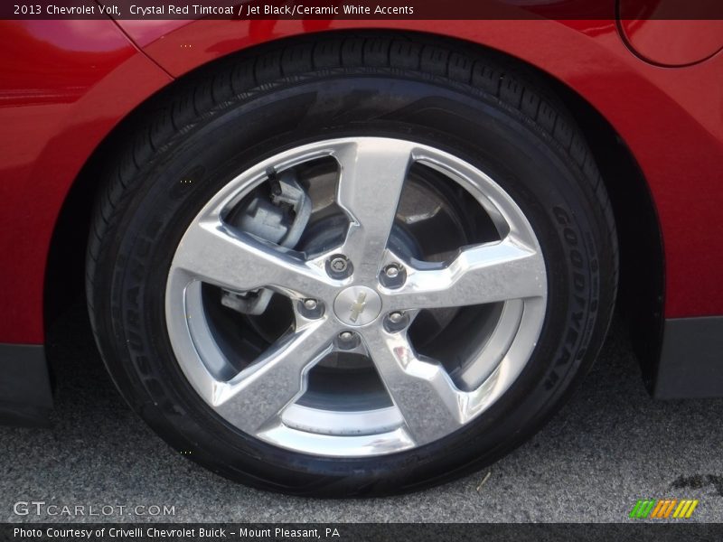 Crystal Red Tintcoat / Jet Black/Ceramic White Accents 2013 Chevrolet Volt