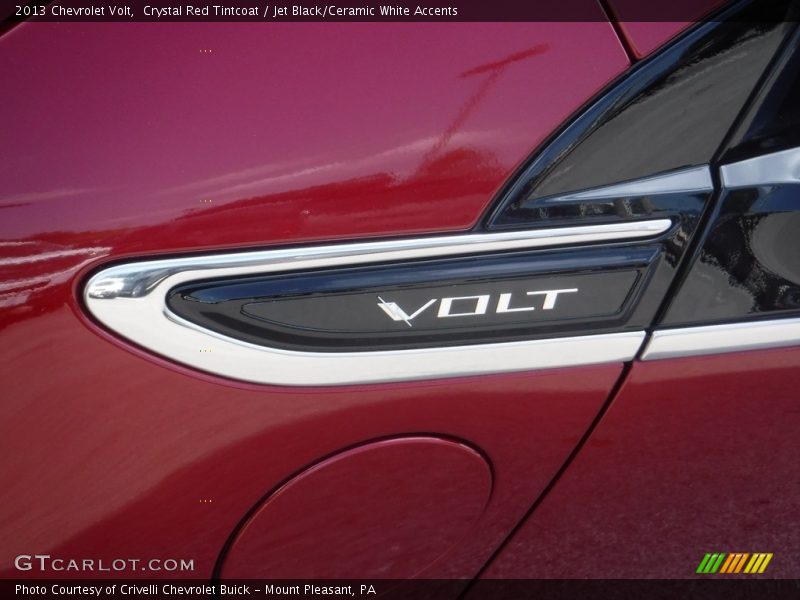 Crystal Red Tintcoat / Jet Black/Ceramic White Accents 2013 Chevrolet Volt