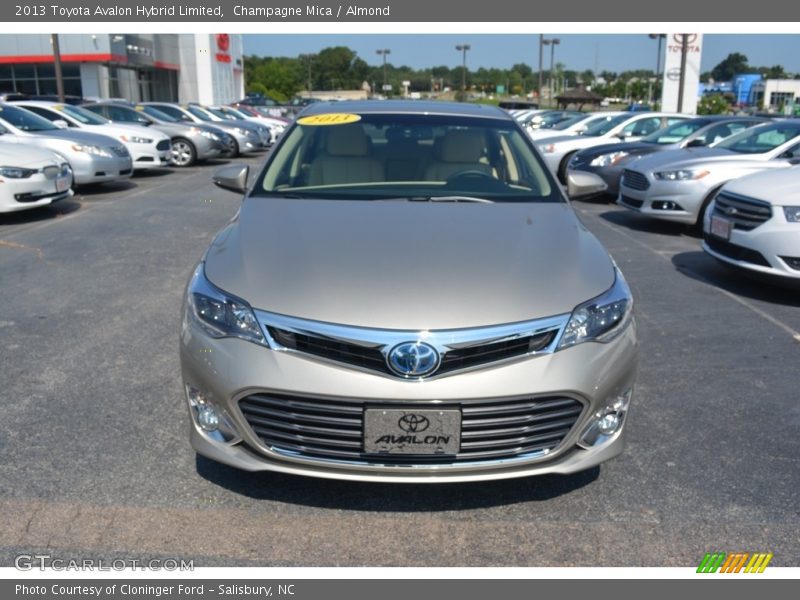 Champagne Mica / Almond 2013 Toyota Avalon Hybrid Limited
