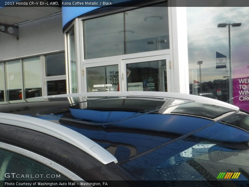 Kona Coffee Metallic / Black 2013 Honda CR-V EX-L AWD