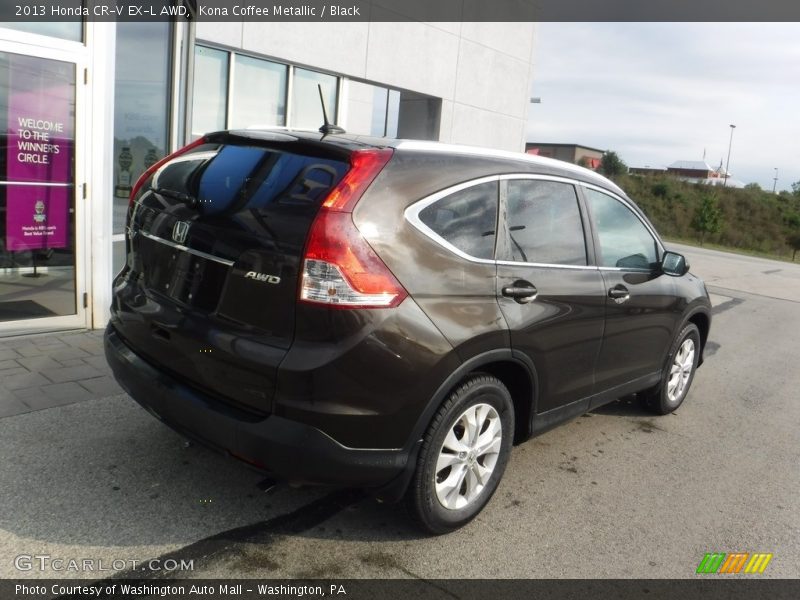 Kona Coffee Metallic / Black 2013 Honda CR-V EX-L AWD