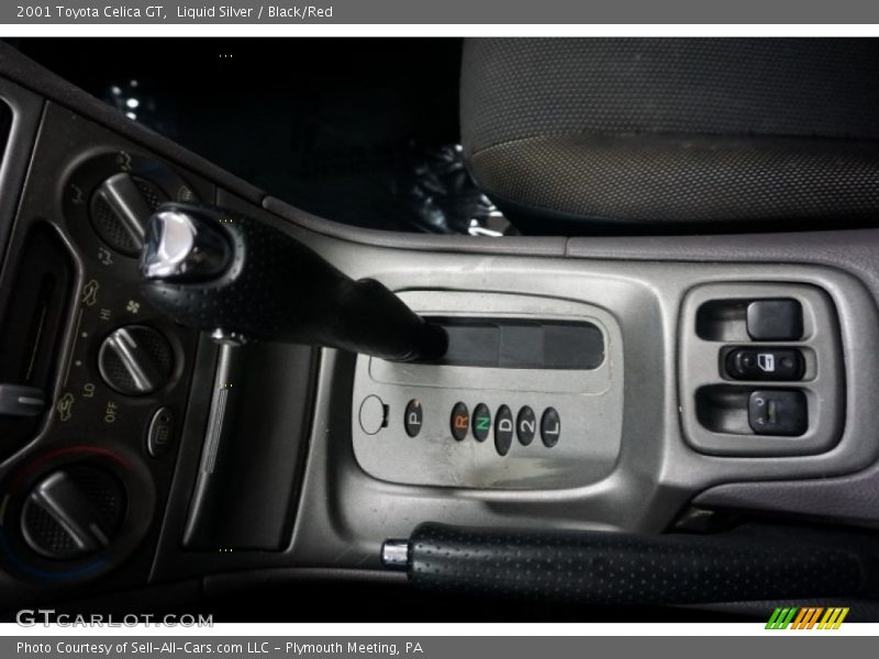 Liquid Silver / Black/Red 2001 Toyota Celica GT