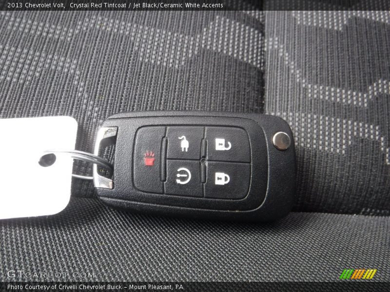 Crystal Red Tintcoat / Jet Black/Ceramic White Accents 2013 Chevrolet Volt