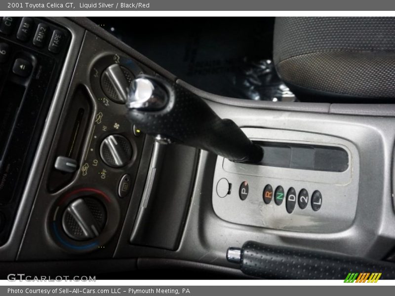 Liquid Silver / Black/Red 2001 Toyota Celica GT