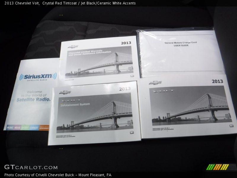 Crystal Red Tintcoat / Jet Black/Ceramic White Accents 2013 Chevrolet Volt
