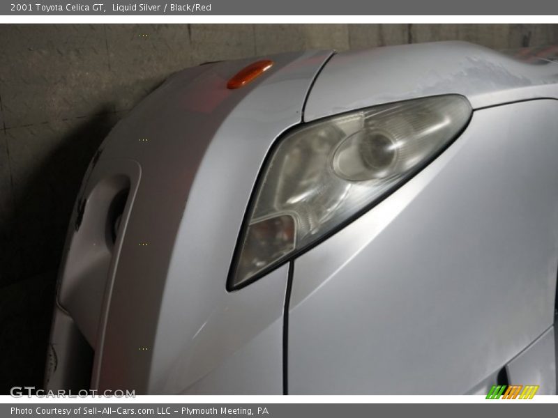 Liquid Silver / Black/Red 2001 Toyota Celica GT