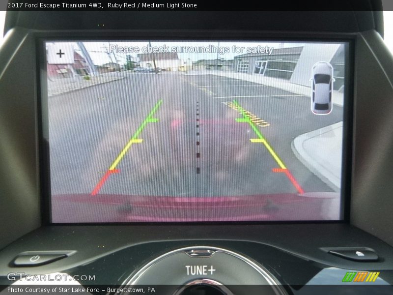Ruby Red / Medium Light Stone 2017 Ford Escape Titanium 4WD