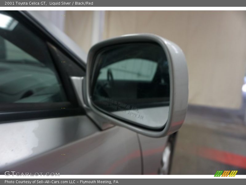Liquid Silver / Black/Red 2001 Toyota Celica GT