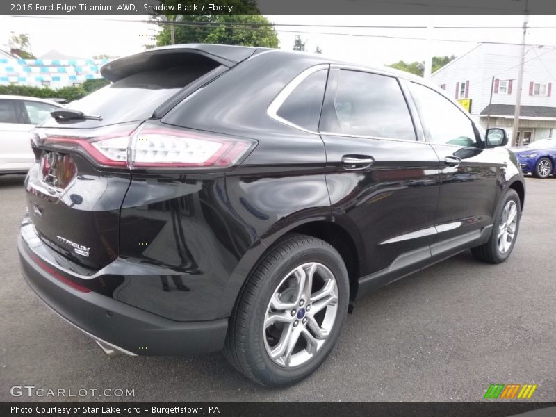 Shadow Black / Ebony 2016 Ford Edge Titanium AWD