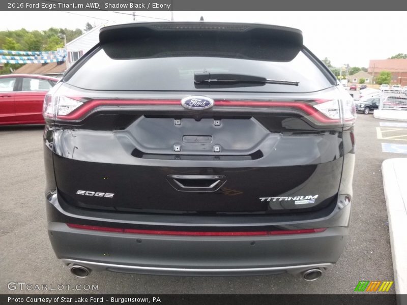 Shadow Black / Ebony 2016 Ford Edge Titanium AWD