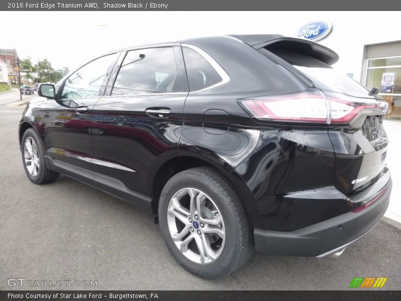 Shadow Black / Ebony 2016 Ford Edge Titanium AWD