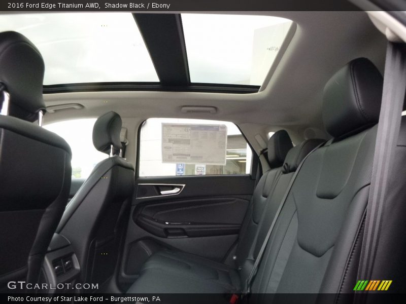 Shadow Black / Ebony 2016 Ford Edge Titanium AWD