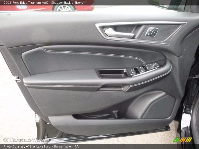 Shadow Black / Ebony 2016 Ford Edge Titanium AWD