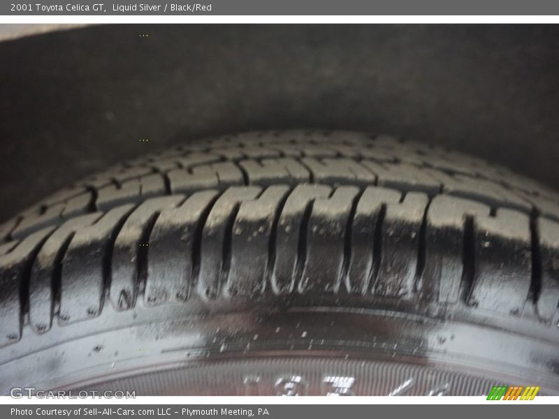 Liquid Silver / Black/Red 2001 Toyota Celica GT