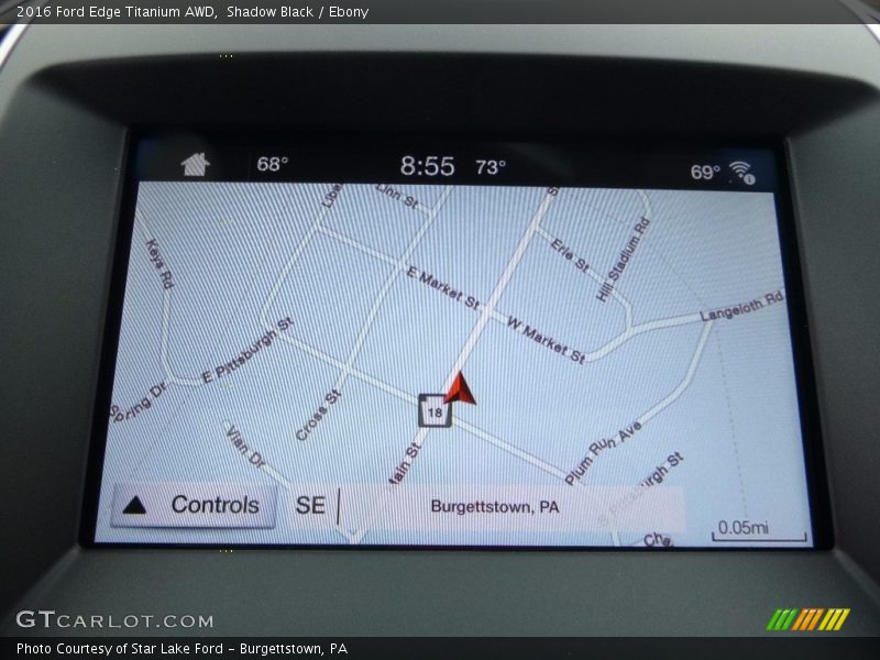 Shadow Black / Ebony 2016 Ford Edge Titanium AWD