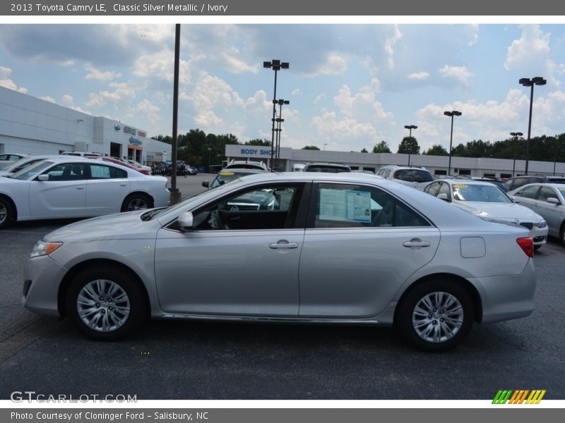 Classic Silver Metallic / Ivory 2013 Toyota Camry LE