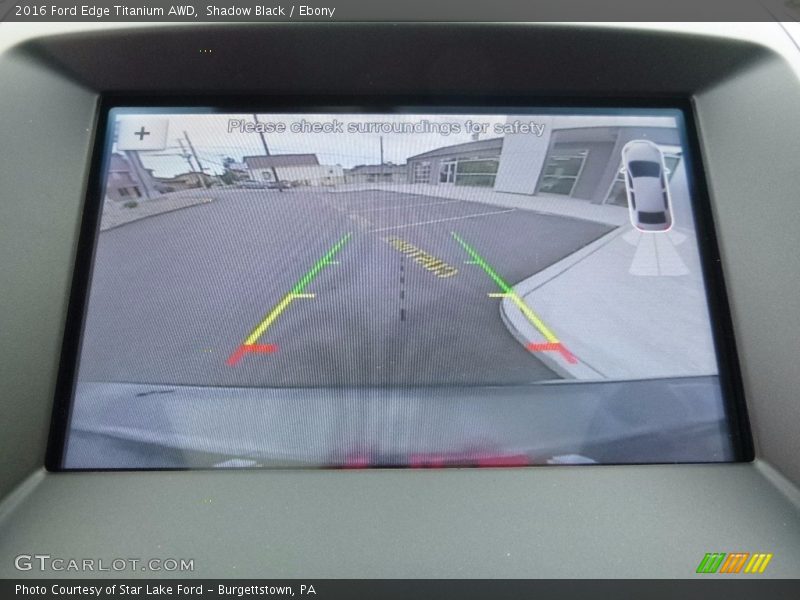 Shadow Black / Ebony 2016 Ford Edge Titanium AWD