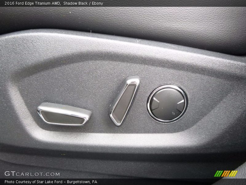 Shadow Black / Ebony 2016 Ford Edge Titanium AWD