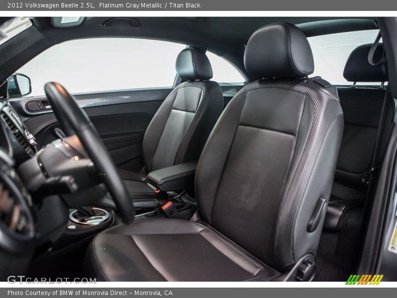 Platinum Gray Metallic / Titan Black 2012 Volkswagen Beetle 2.5L