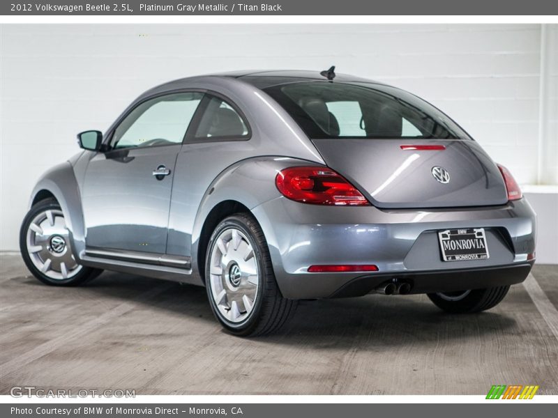 Platinum Gray Metallic / Titan Black 2012 Volkswagen Beetle 2.5L