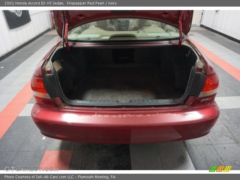 Firepepper Red Pearl / Ivory 2001 Honda Accord EX V6 Sedan