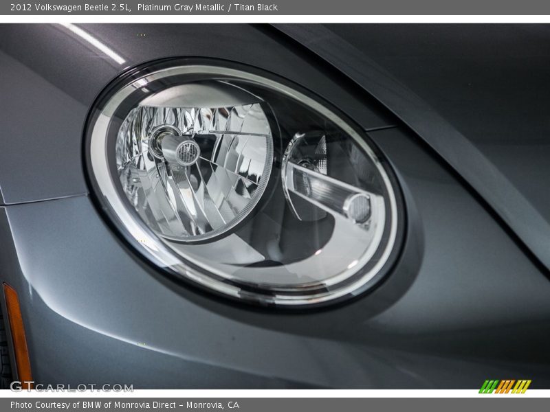 Platinum Gray Metallic / Titan Black 2012 Volkswagen Beetle 2.5L