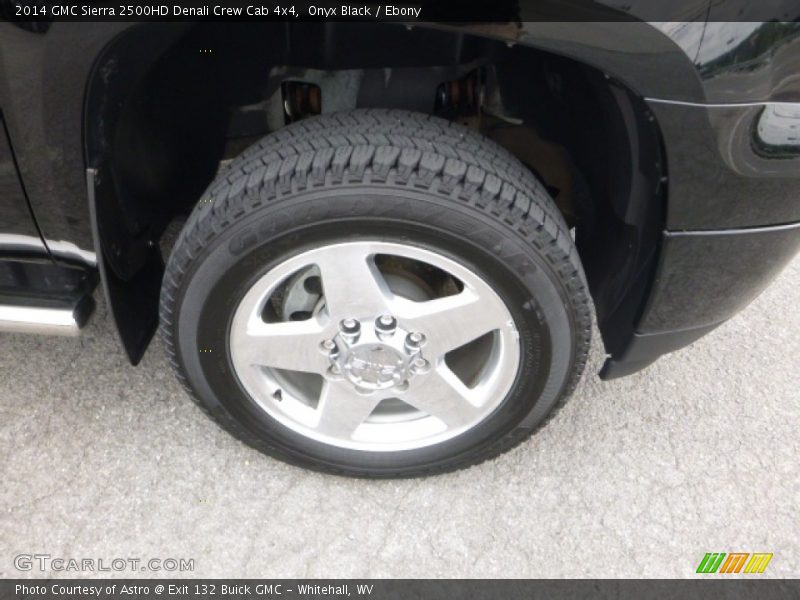 Onyx Black / Ebony 2014 GMC Sierra 2500HD Denali Crew Cab 4x4