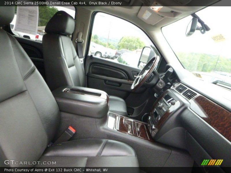Onyx Black / Ebony 2014 GMC Sierra 2500HD Denali Crew Cab 4x4