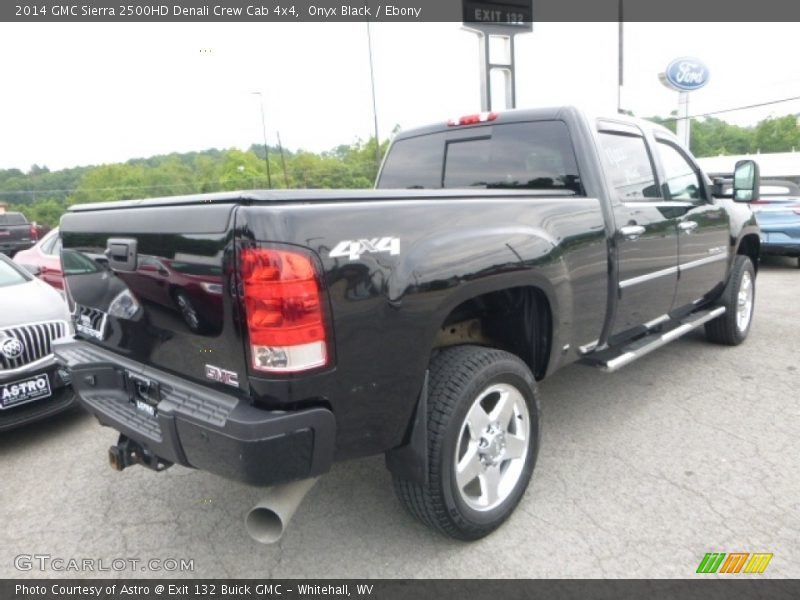 Onyx Black / Ebony 2014 GMC Sierra 2500HD Denali Crew Cab 4x4