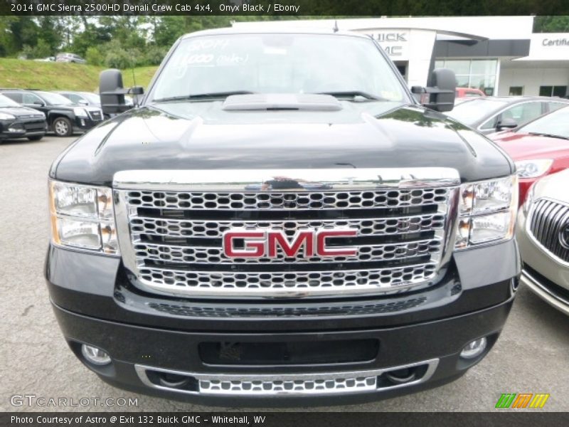 Onyx Black / Ebony 2014 GMC Sierra 2500HD Denali Crew Cab 4x4