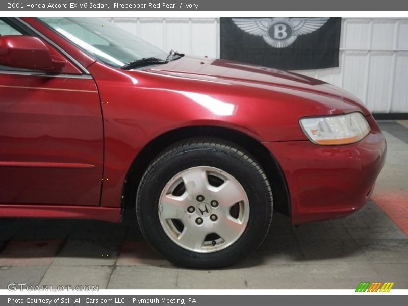 Firepepper Red Pearl / Ivory 2001 Honda Accord EX V6 Sedan