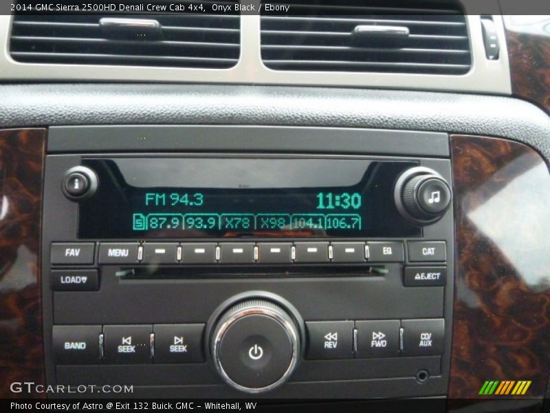 Onyx Black / Ebony 2014 GMC Sierra 2500HD Denali Crew Cab 4x4