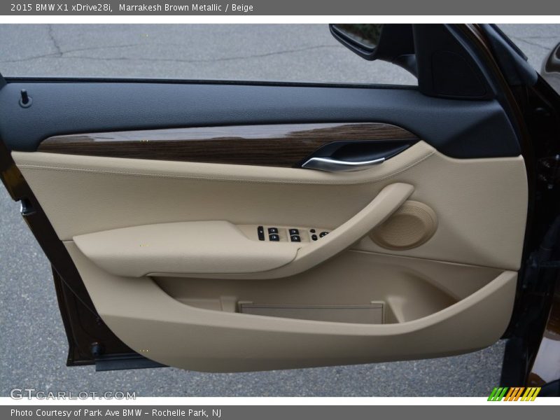 Marrakesh Brown Metallic / Beige 2015 BMW X1 xDrive28i