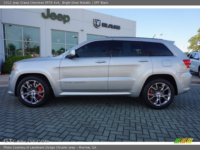  2012 Grand Cherokee SRT8 4x4 Bright Silver Metallic