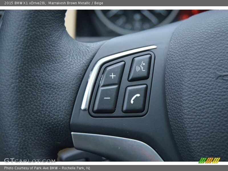 Marrakesh Brown Metallic / Beige 2015 BMW X1 xDrive28i