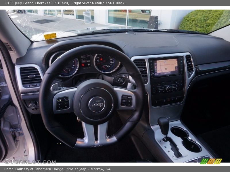 Bright Silver Metallic / SRT Black 2012 Jeep Grand Cherokee SRT8 4x4