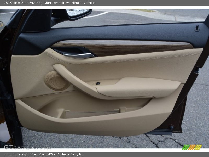 Marrakesh Brown Metallic / Beige 2015 BMW X1 xDrive28i