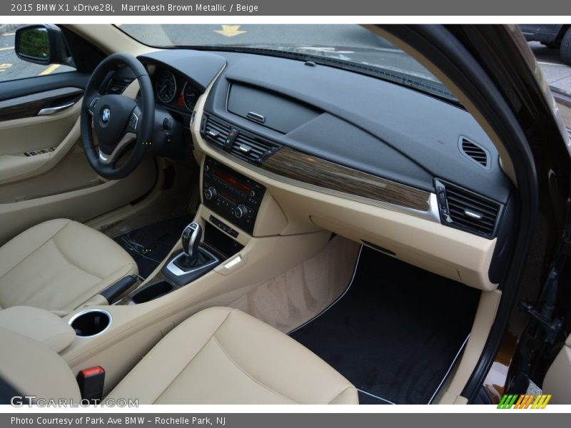 Marrakesh Brown Metallic / Beige 2015 BMW X1 xDrive28i