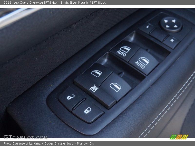 Bright Silver Metallic / SRT Black 2012 Jeep Grand Cherokee SRT8 4x4